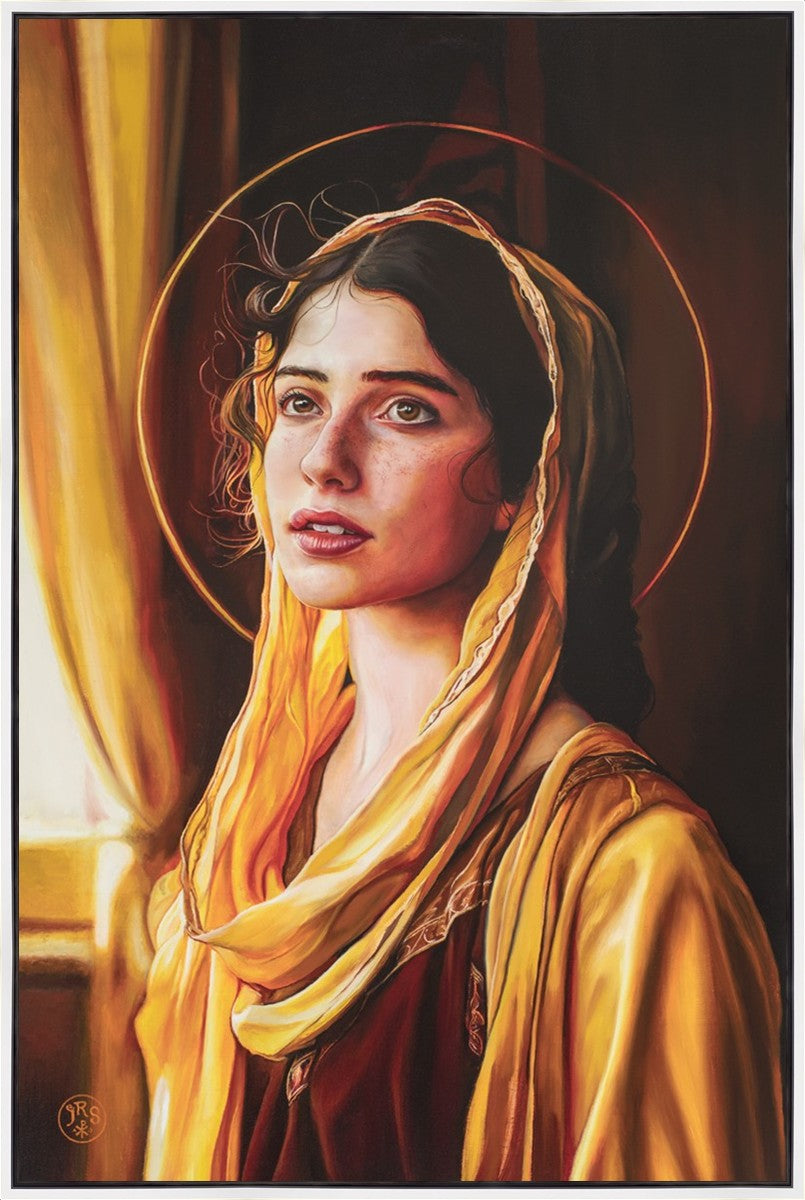Illuminated by Grace, Portrait of the Madeleine Large Wall Art Gallery Wrap