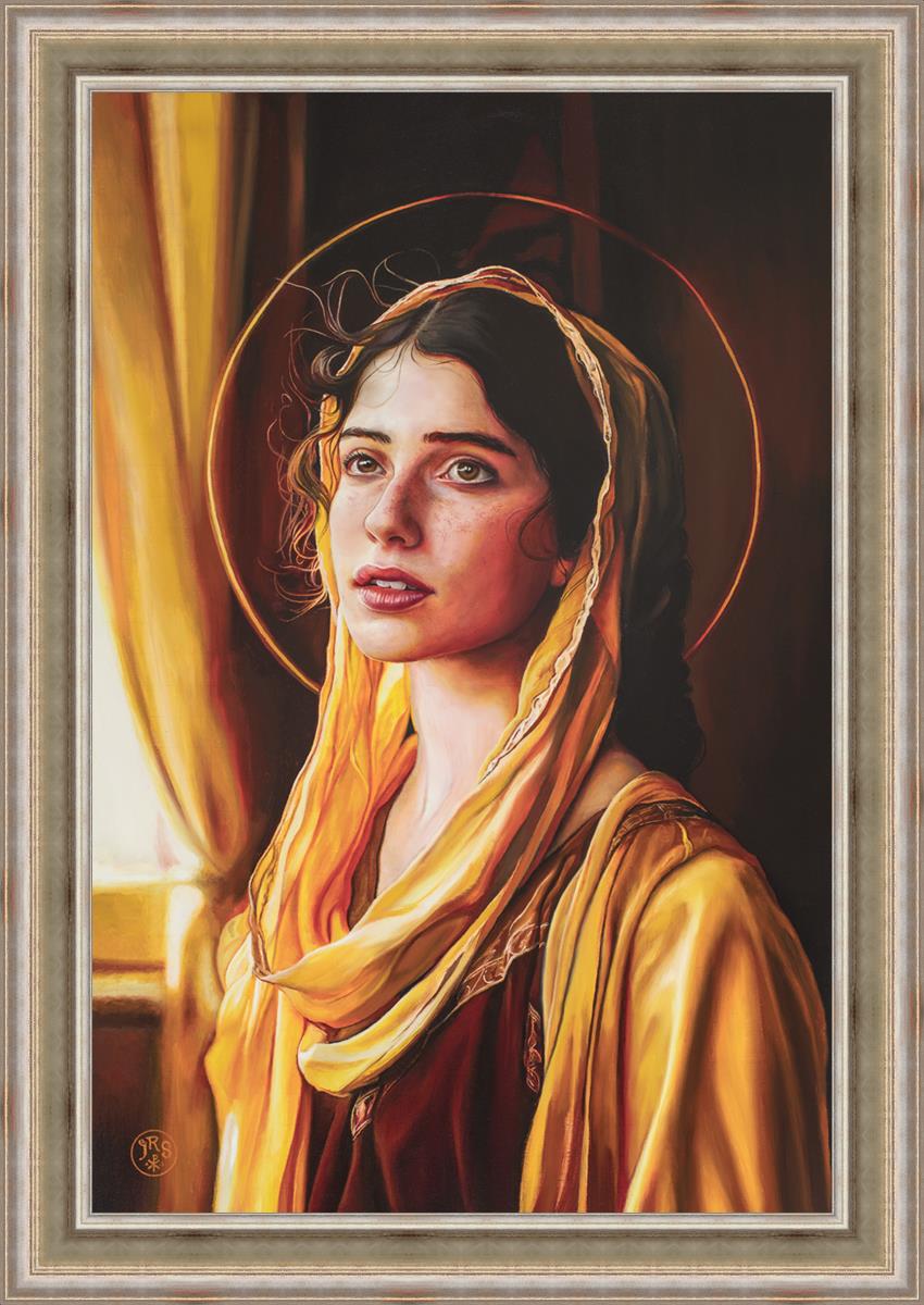 Illuminated by Grace, Portrait of the Madeleine Large Wall Art