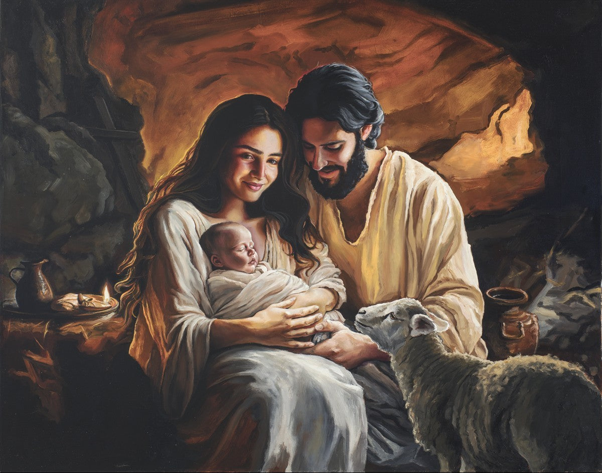 Born is The Lamb Gallery Wrap