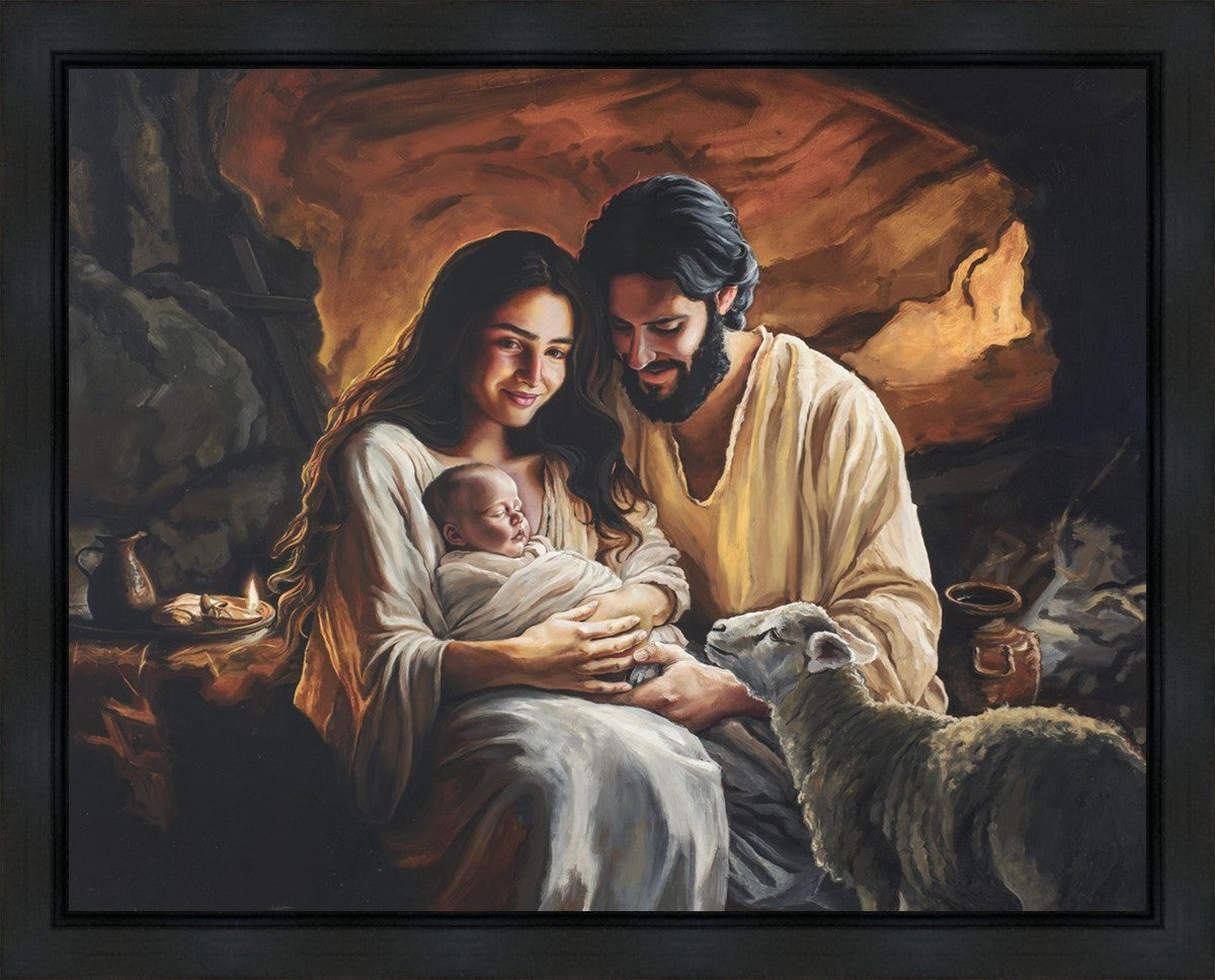 Born is The Lamb Gallery Wrap