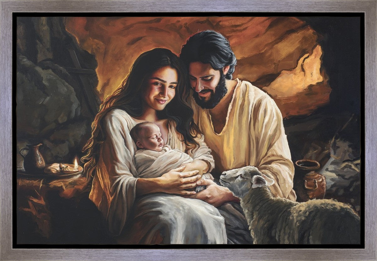 Born is The Lamb Gallery Wrap