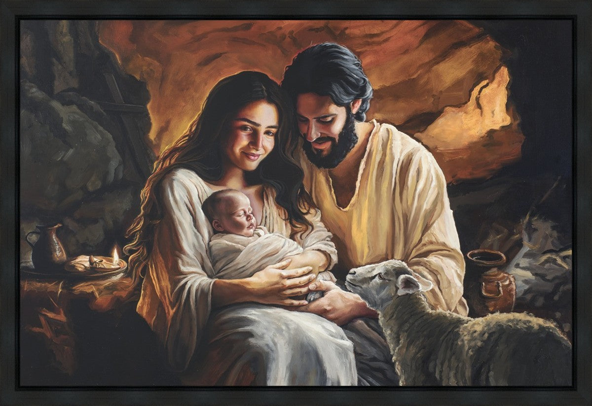 Born is The Lamb Gallery Wrap