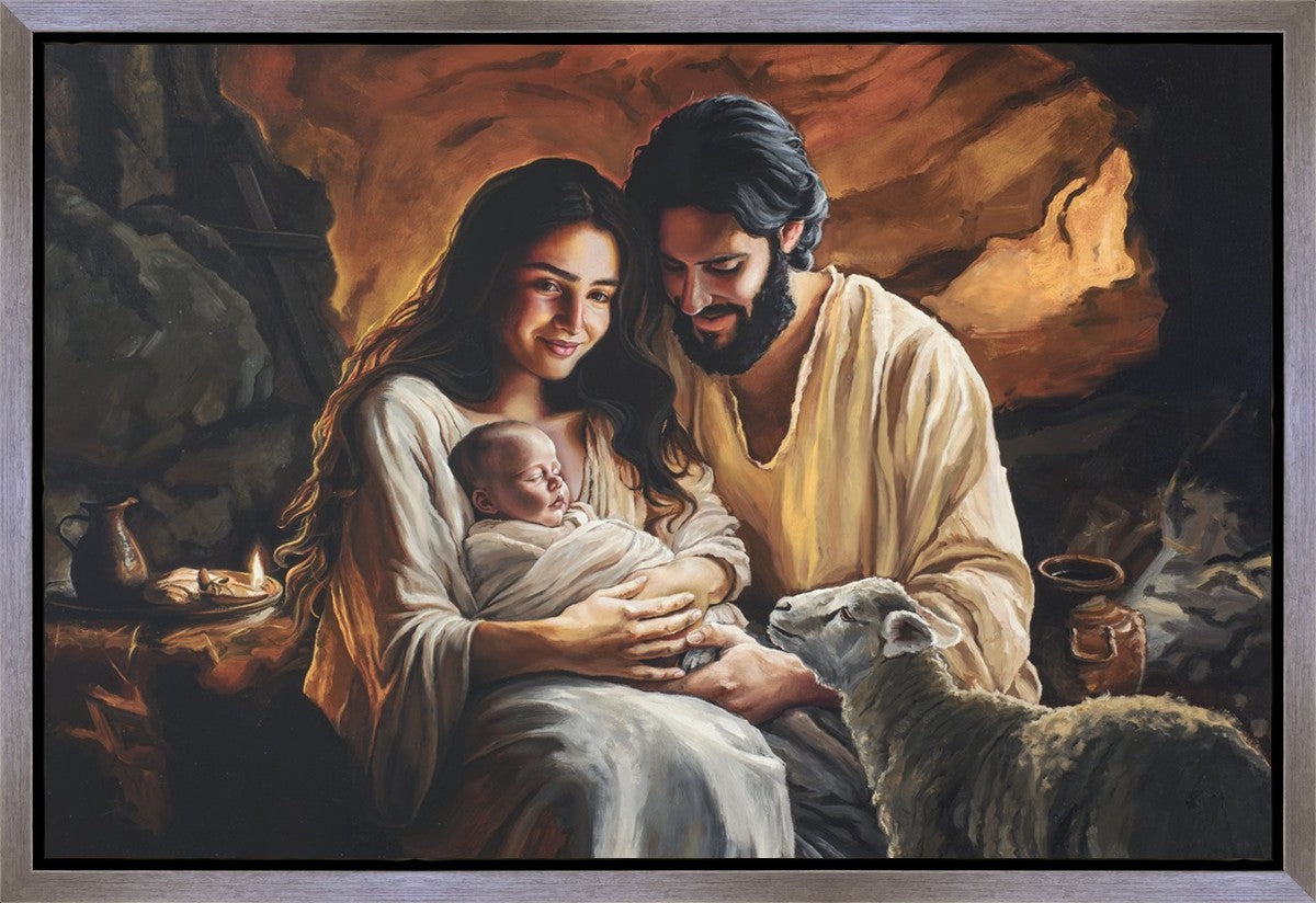Born is The Lamb Gallery Wrap