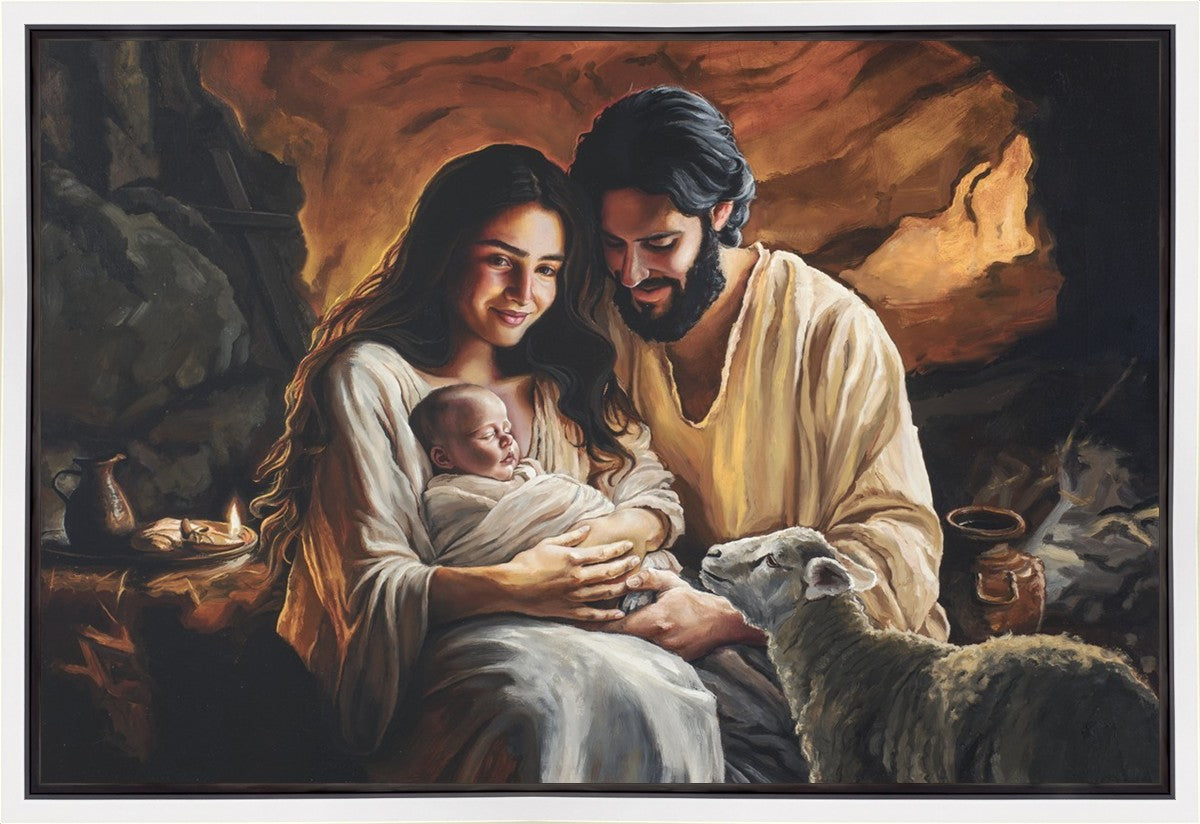 Born is The Lamb Gallery Wrap