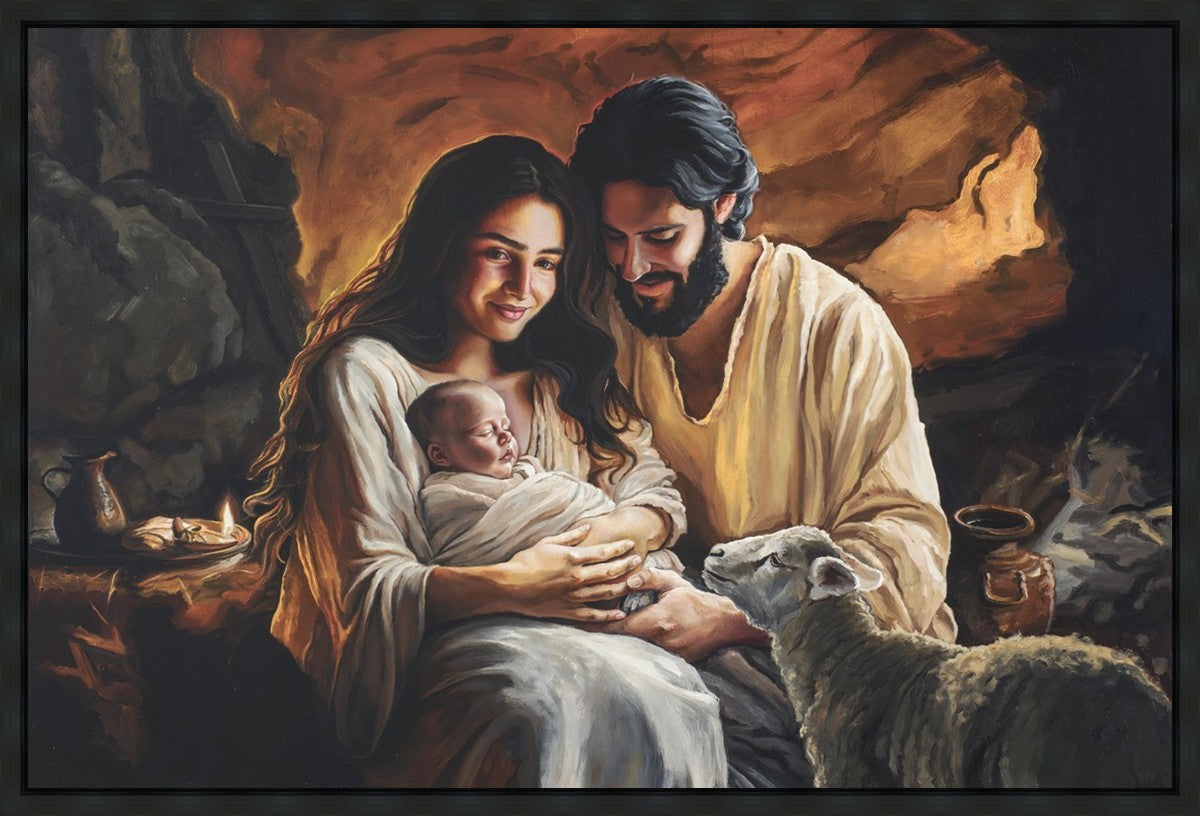 Born is The Lamb Gallery Wrap