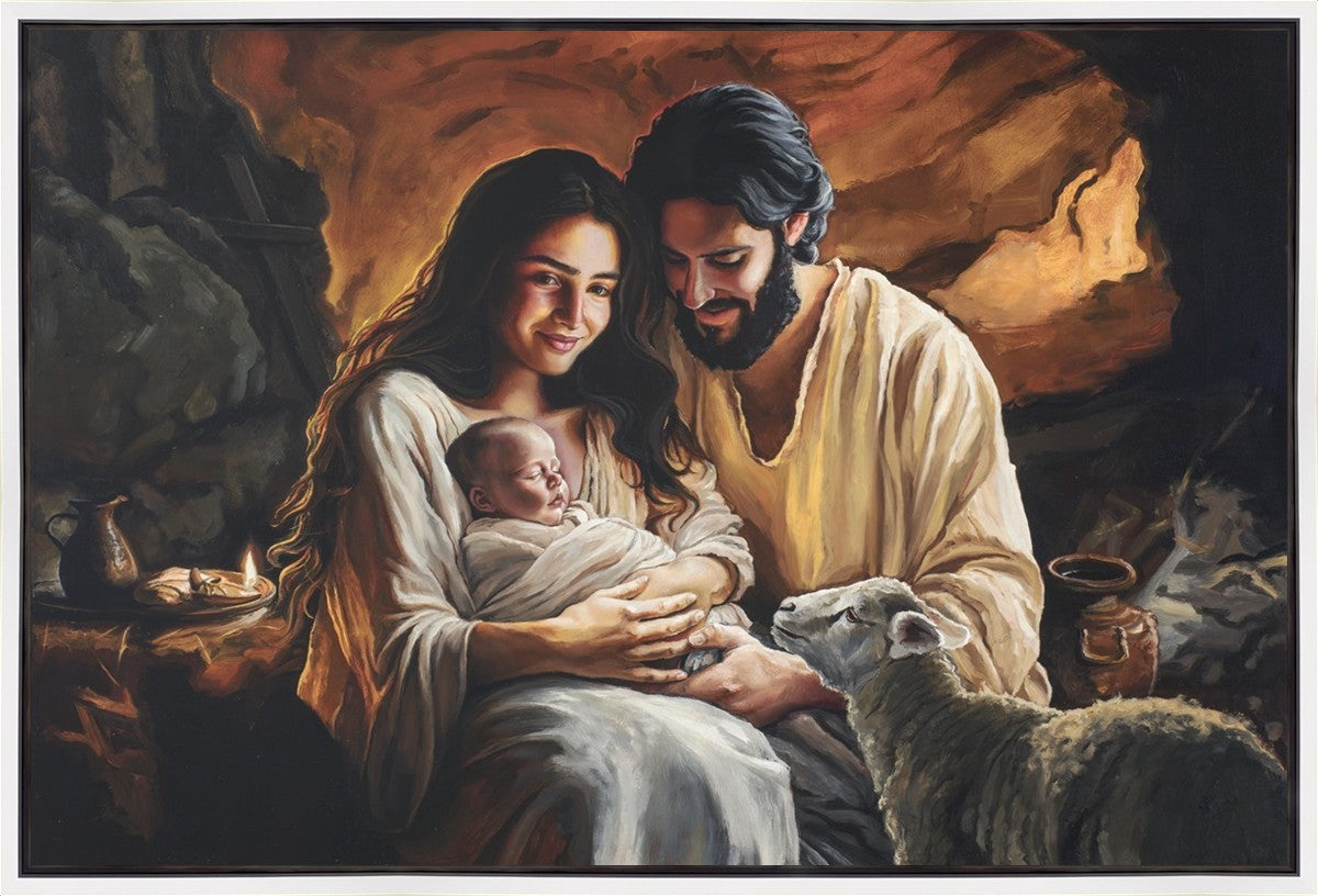 Born is The Lamb Gallery Wrap