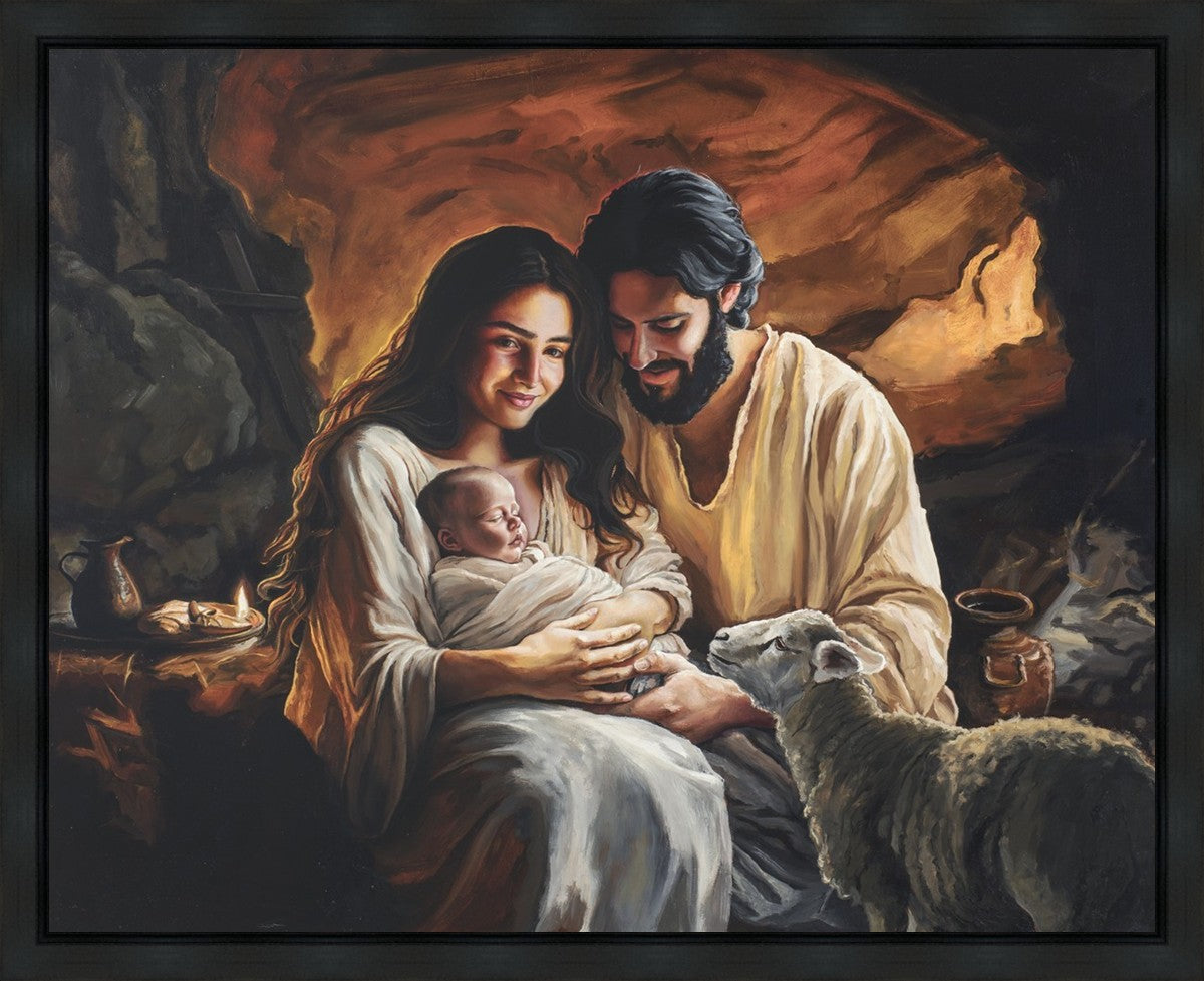 Born is The Lamb Gallery Wrap