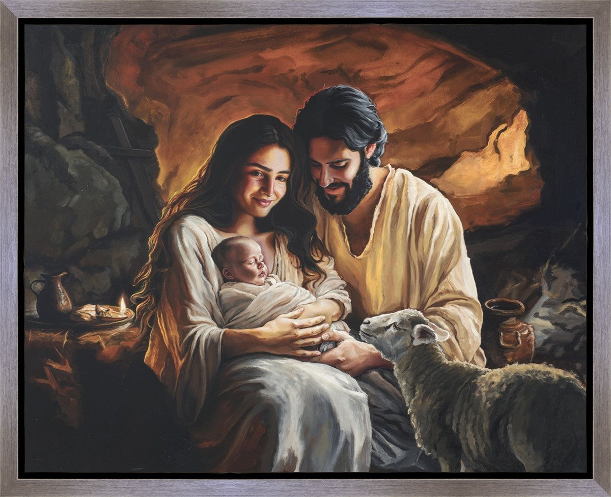Born is The Lamb Gallery Wrap