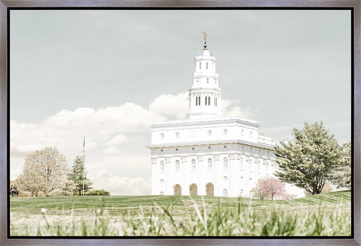 Sweet is The Work Nauvoo Illinois Temple Gallery Wrap