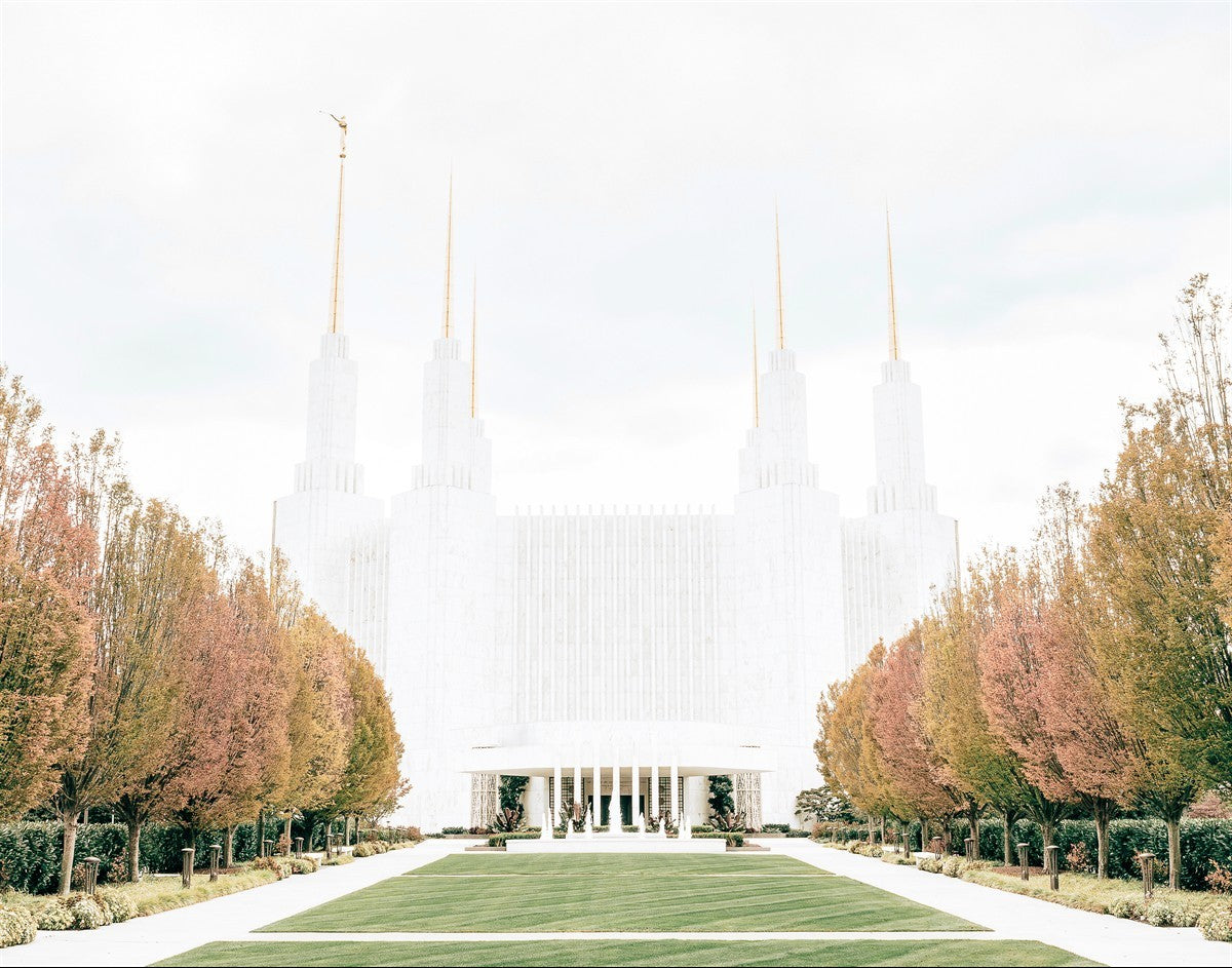 Sweet is The Work Washington DC Temple Gallery Wrap