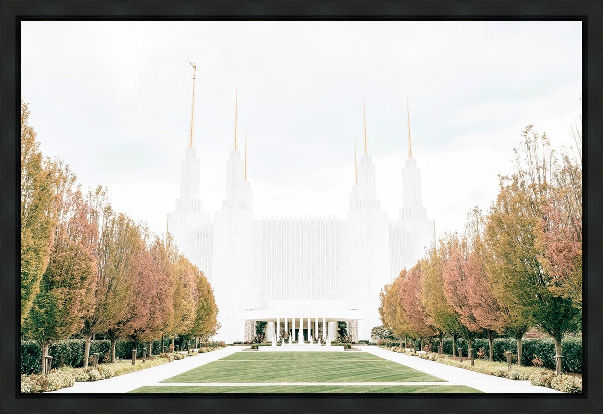 Sweet is The Work Washington DC Temple Gallery Wrap