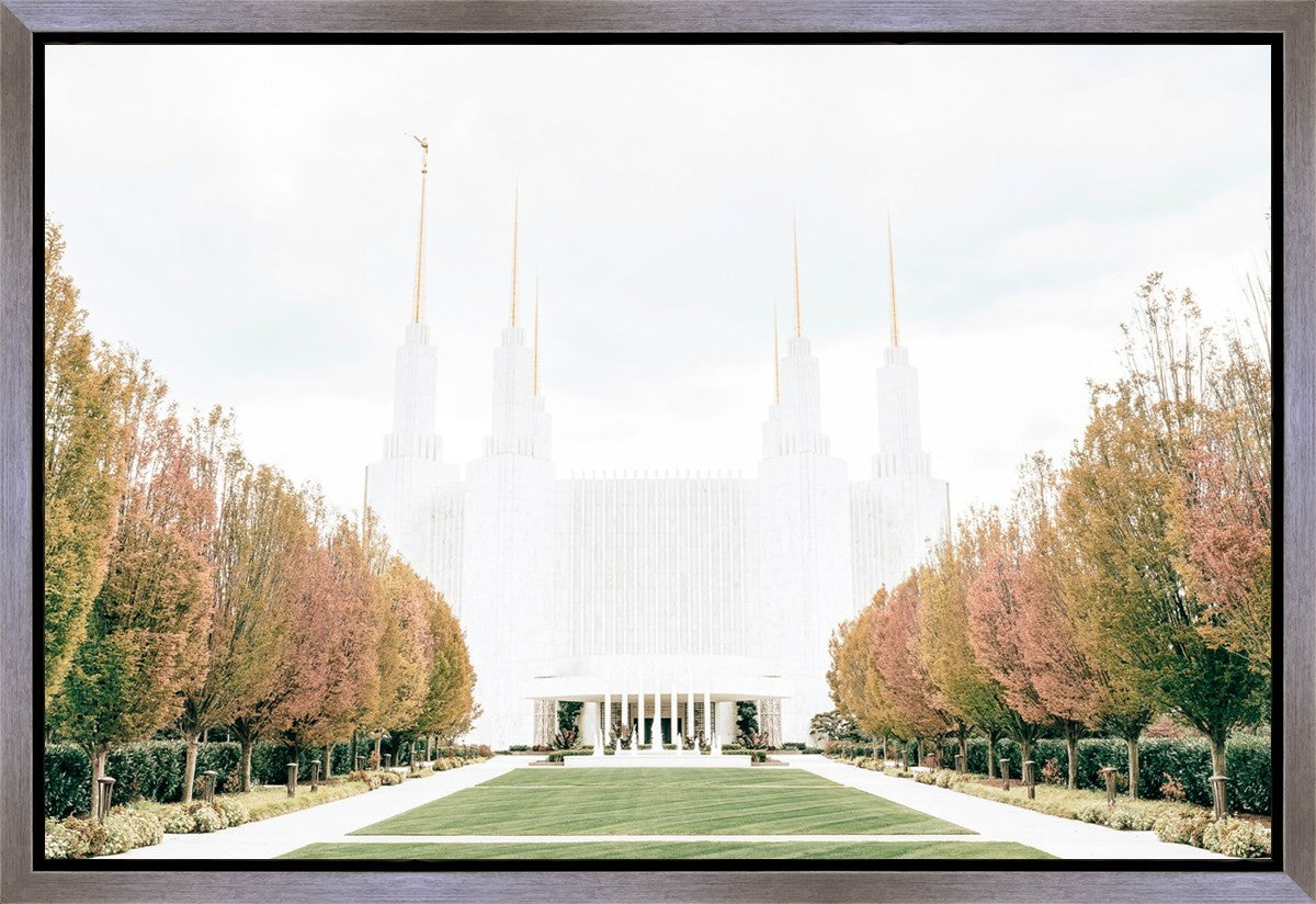 Sweet is The Work Washington DC Temple Gallery Wrap