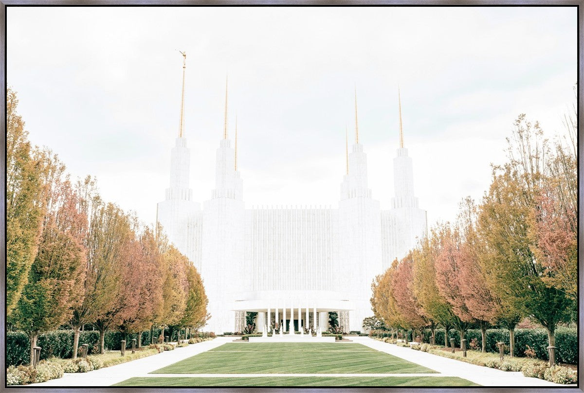 Sweet is The Work Washington DC Temple Large Wall Art Gallery Wrap