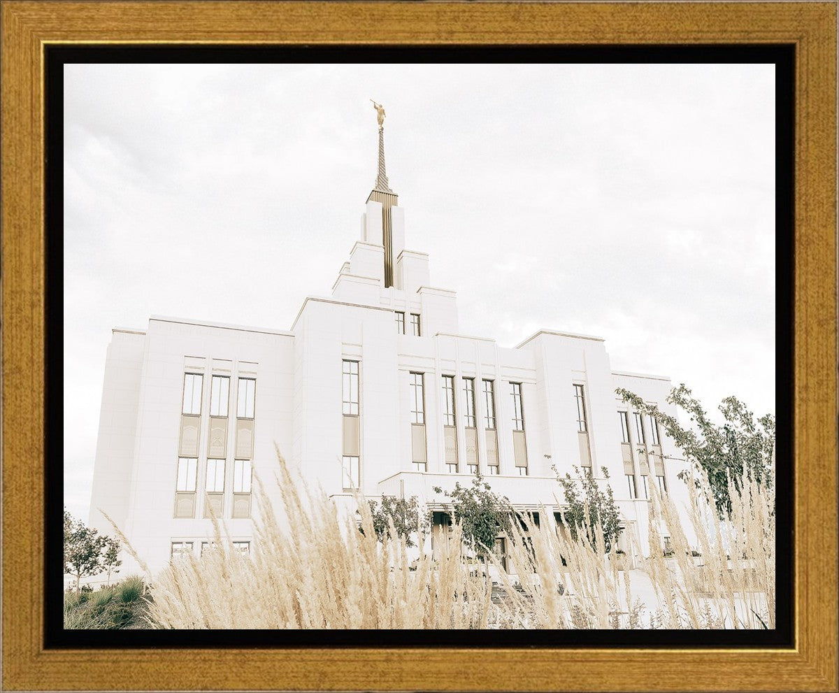 Sweet is The Work Saratoga Springs Utah Temple Gallery Wrap