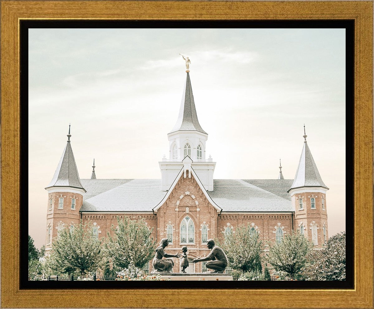 Sweet is The Work Provo City Center Utah Temple Gallery Wrap
