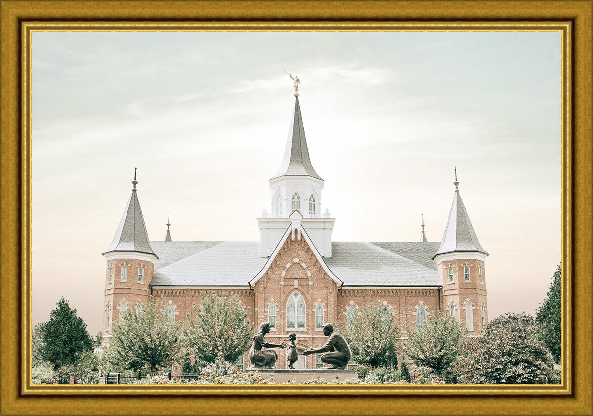 Sweet is The Work Provo City Center Utah Temple Large Wall Art