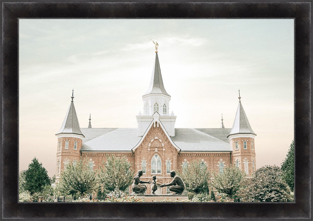 Sweet is The Work Provo City Center Utah Temple Large Wall Art