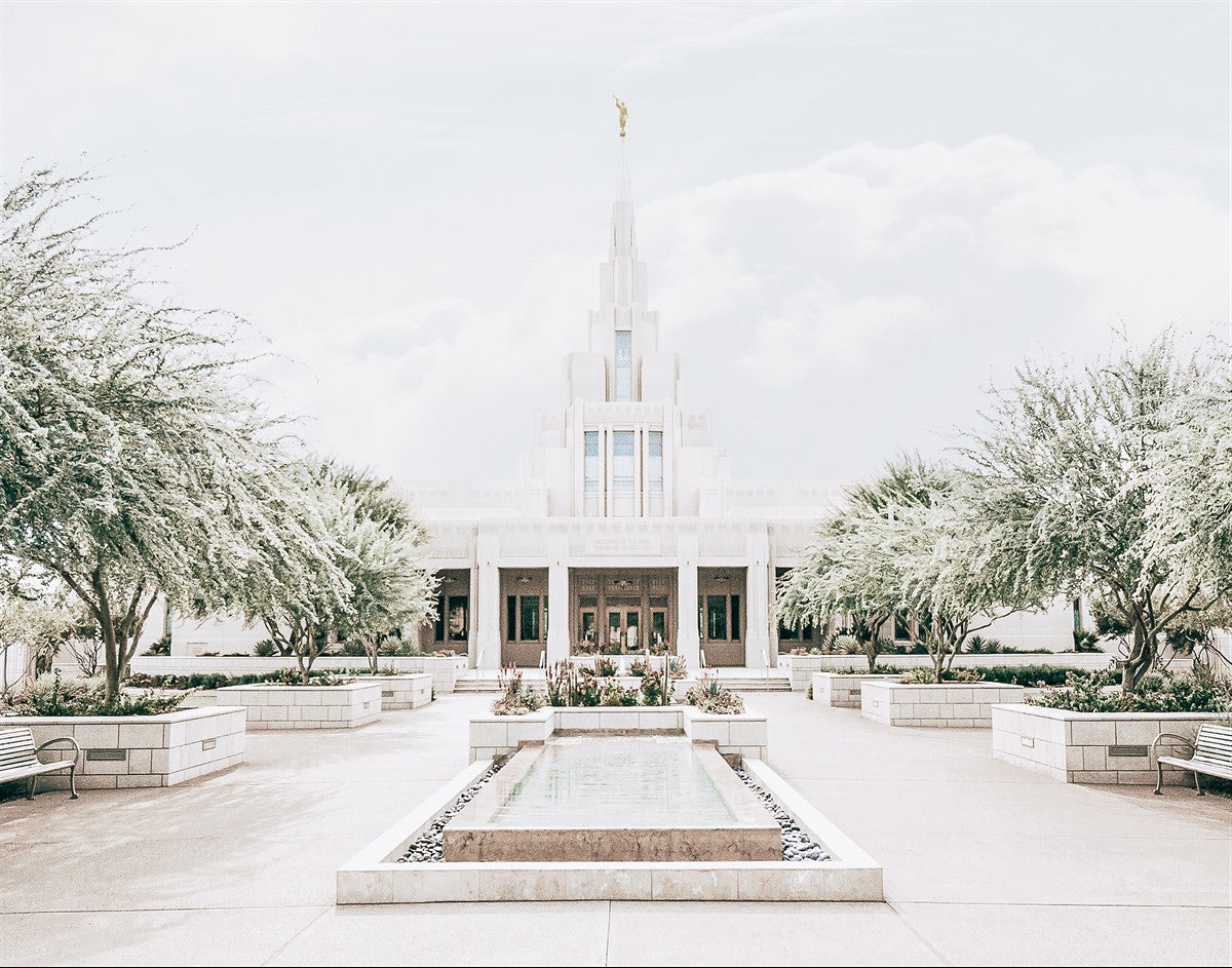 Sweet is The Work Phoenix Arizona Temple Gallery Wrap