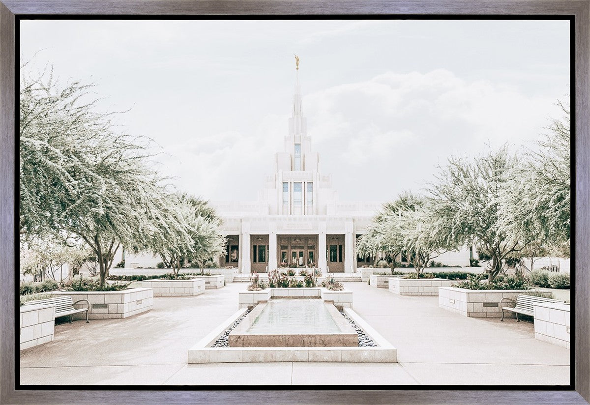 Sweet is The Work Phoenix Arizona Temple Gallery Wrap