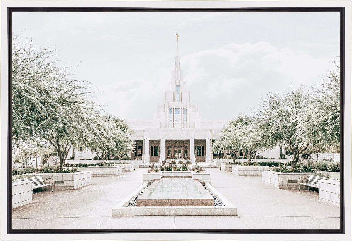 Sweet is The Work Phoenix Arizona Temple Gallery Wrap