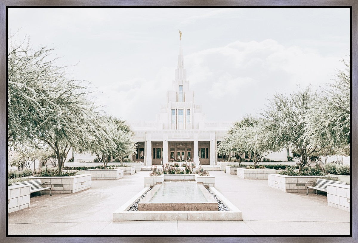 Sweet is The Work Phoenix Arizona Temple Gallery Wrap