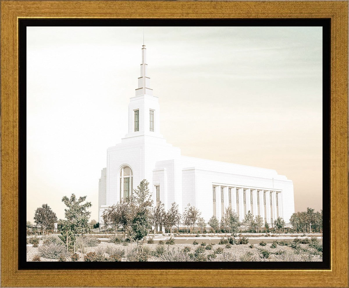 Burley Idaho Sacred Grounds Pastel