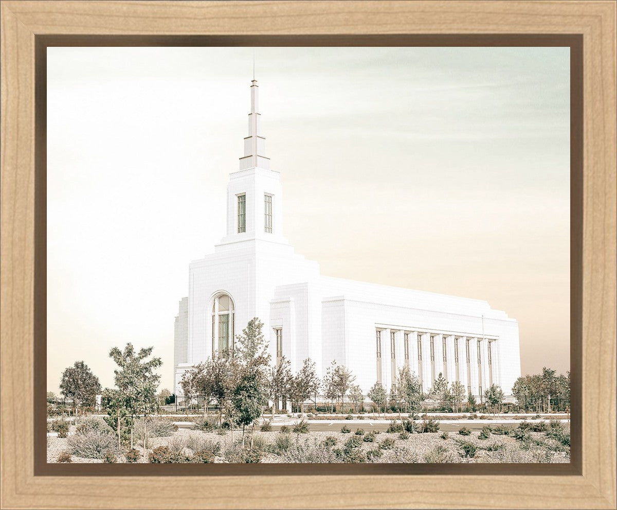 Burley Idaho Sacred Grounds Pastel