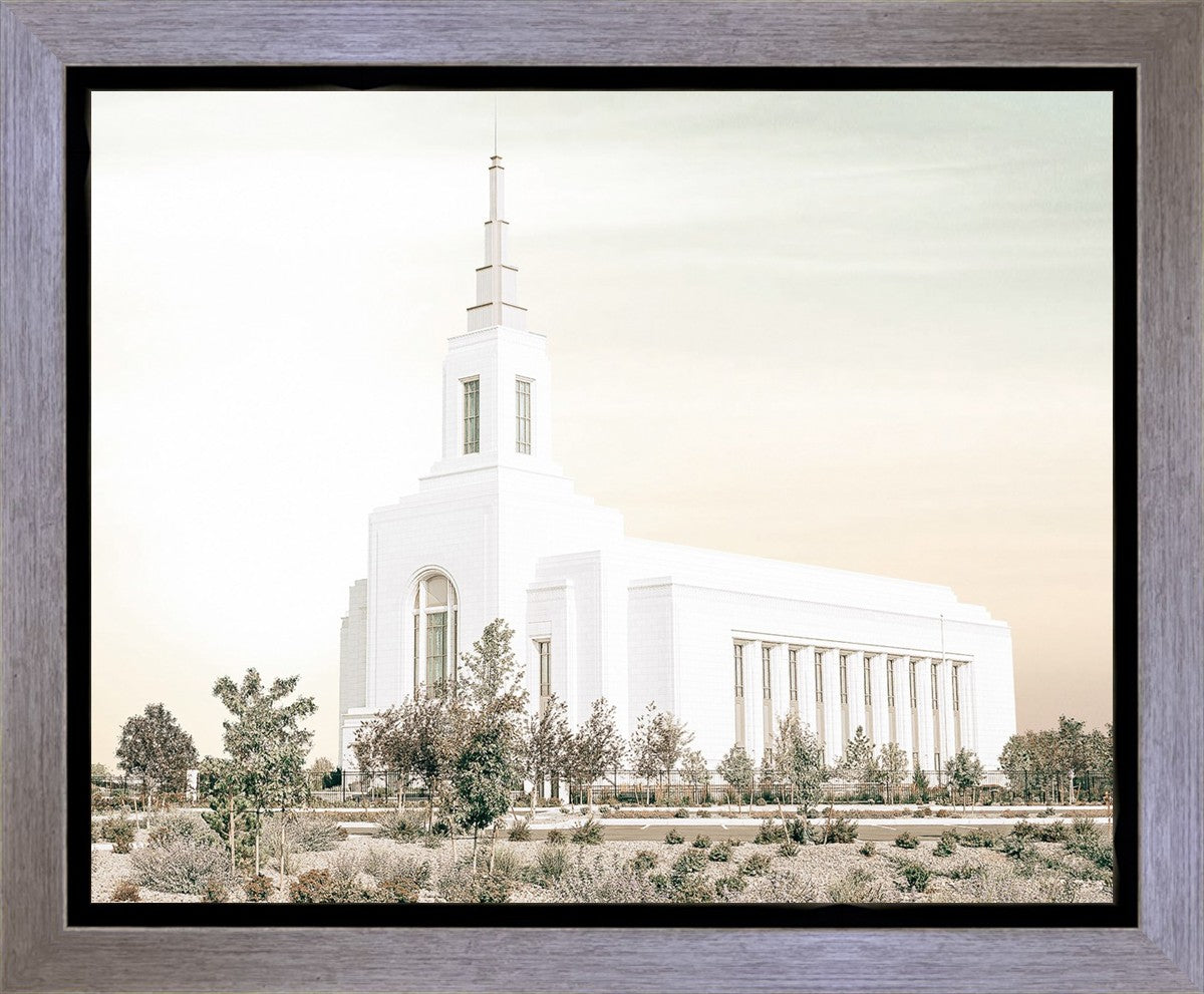 Burley Idaho Sacred Grounds Pastel