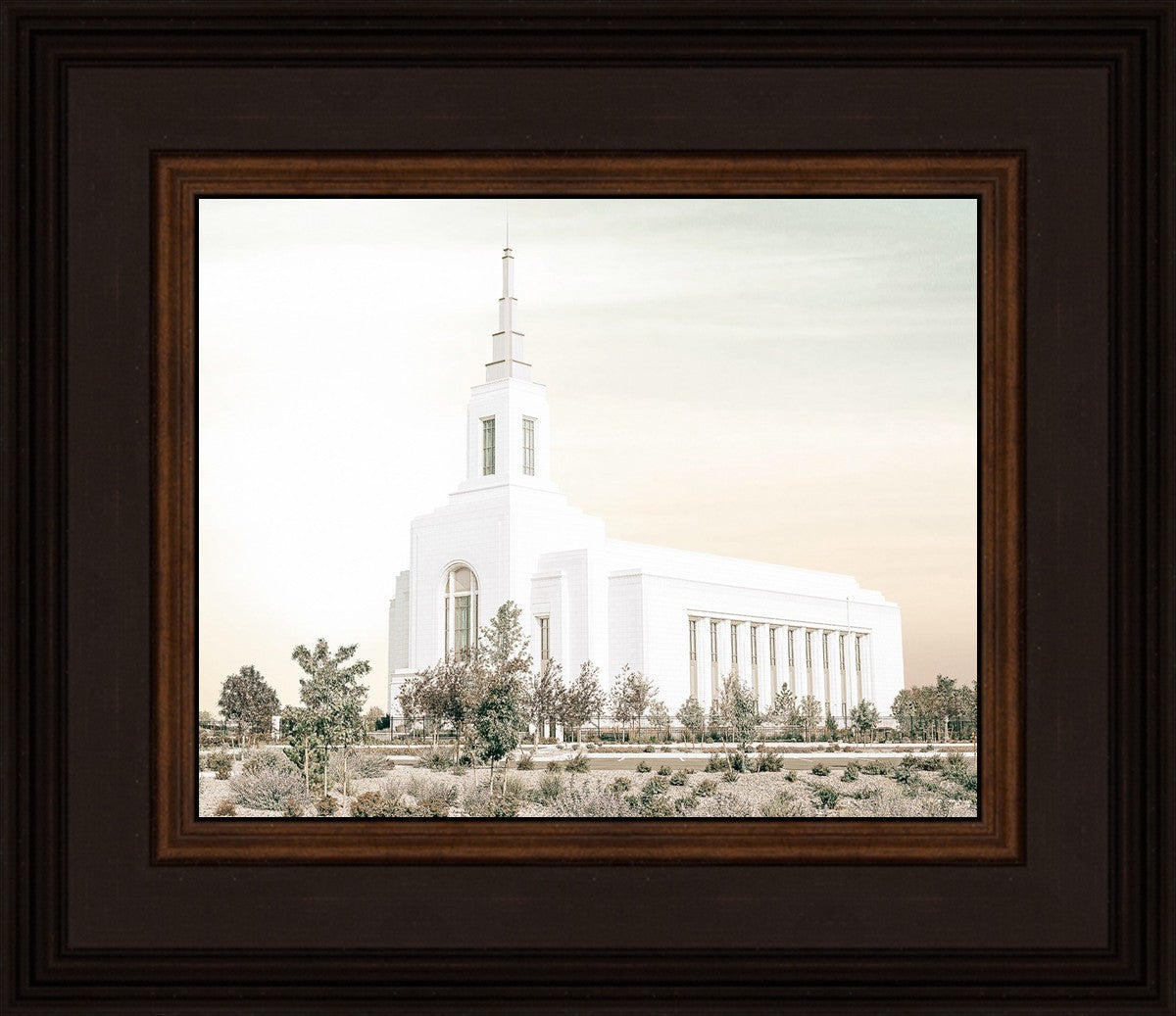 Burley Idaho Sacred Grounds Pastel