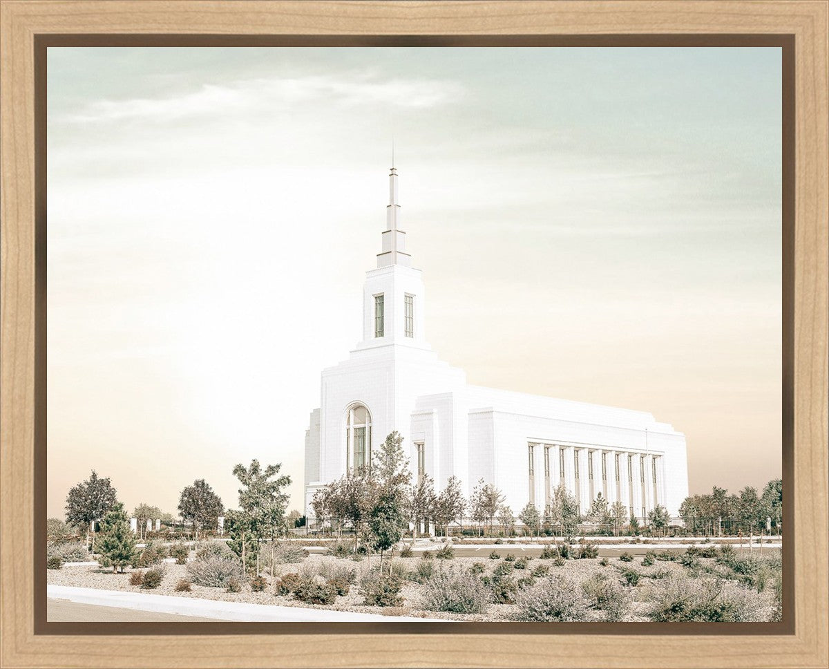 Burley Idaho Sacred Grounds Pastel