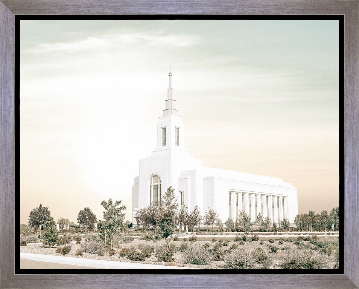 Burley Idaho Sacred Grounds Pastel