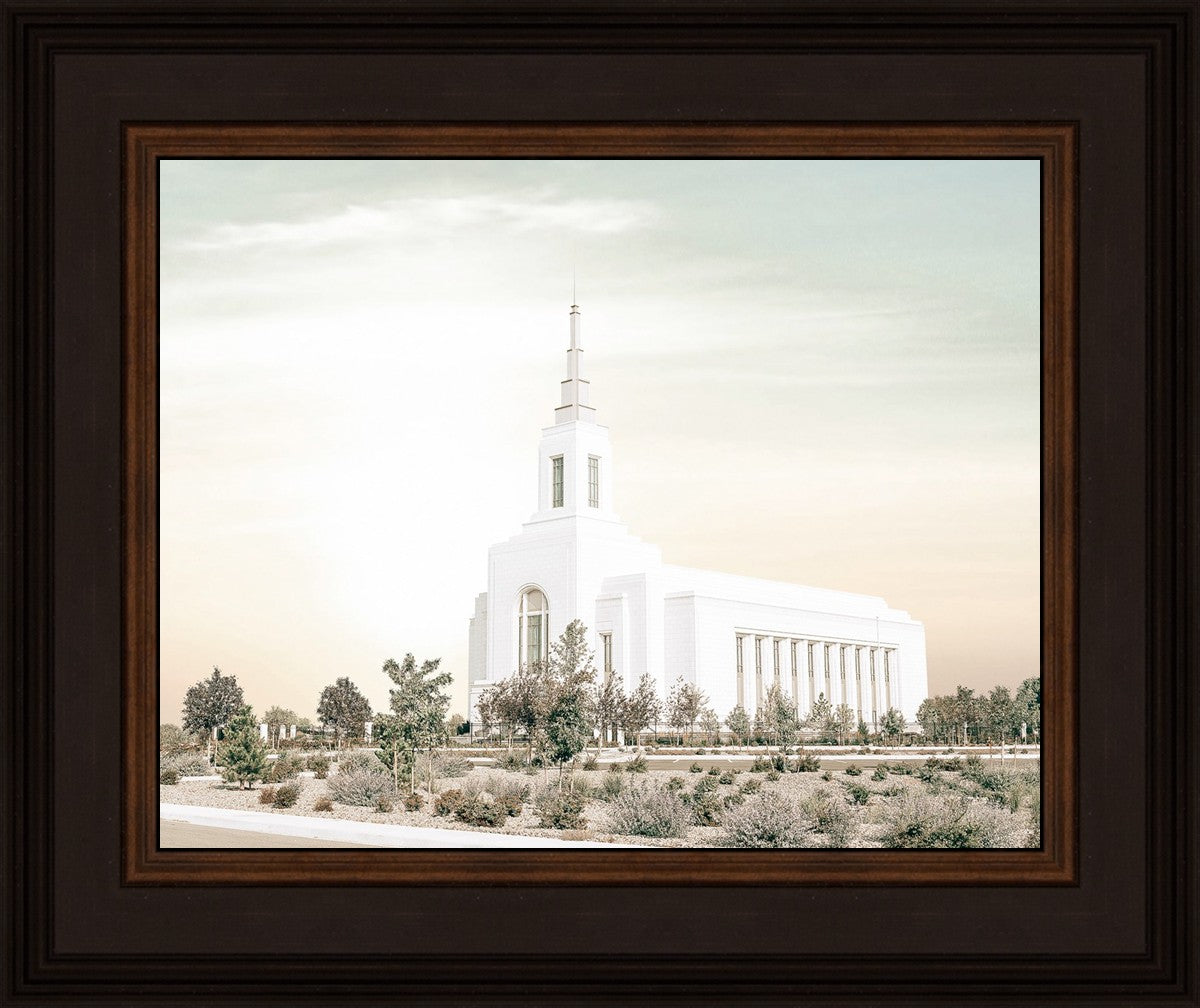 Burley Idaho Sacred Grounds Pastel