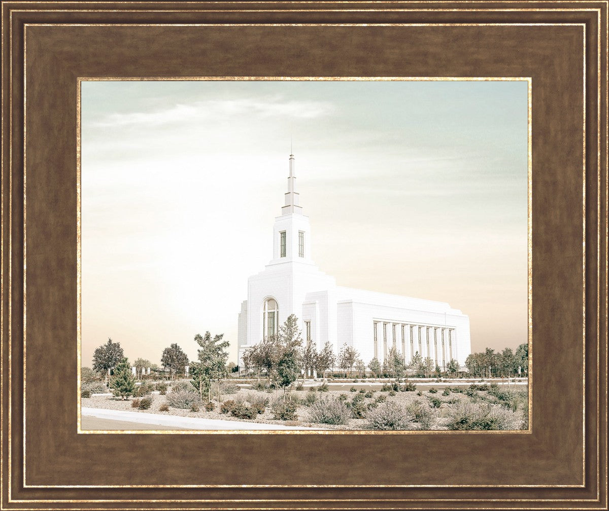 Burley Idaho Sacred Grounds Pastel