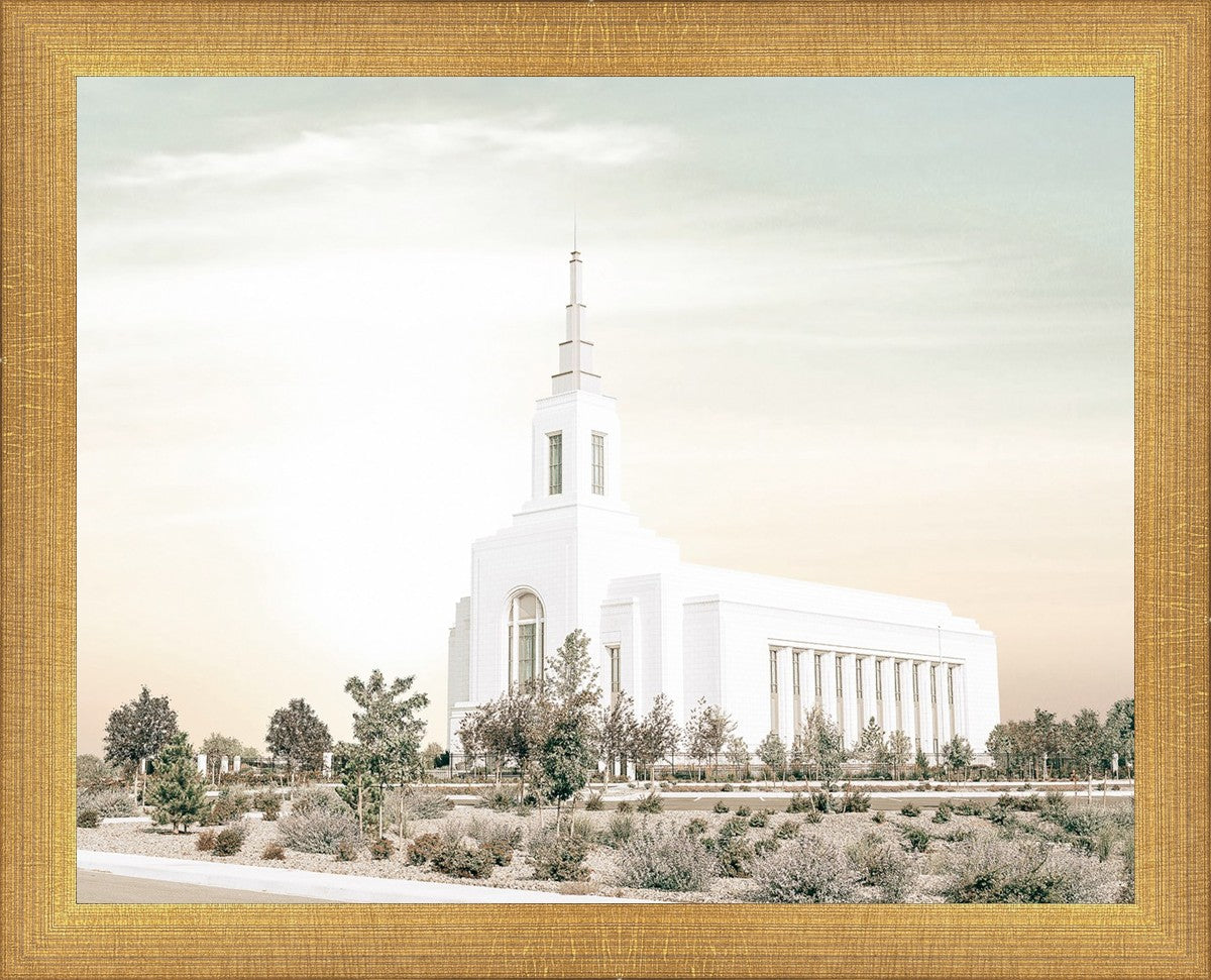 Burley Idaho Sacred Grounds Pastel