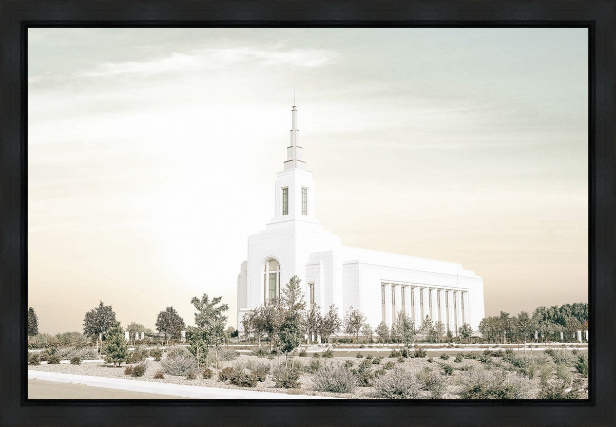 Burley Idaho Sacred Grounds Pastel