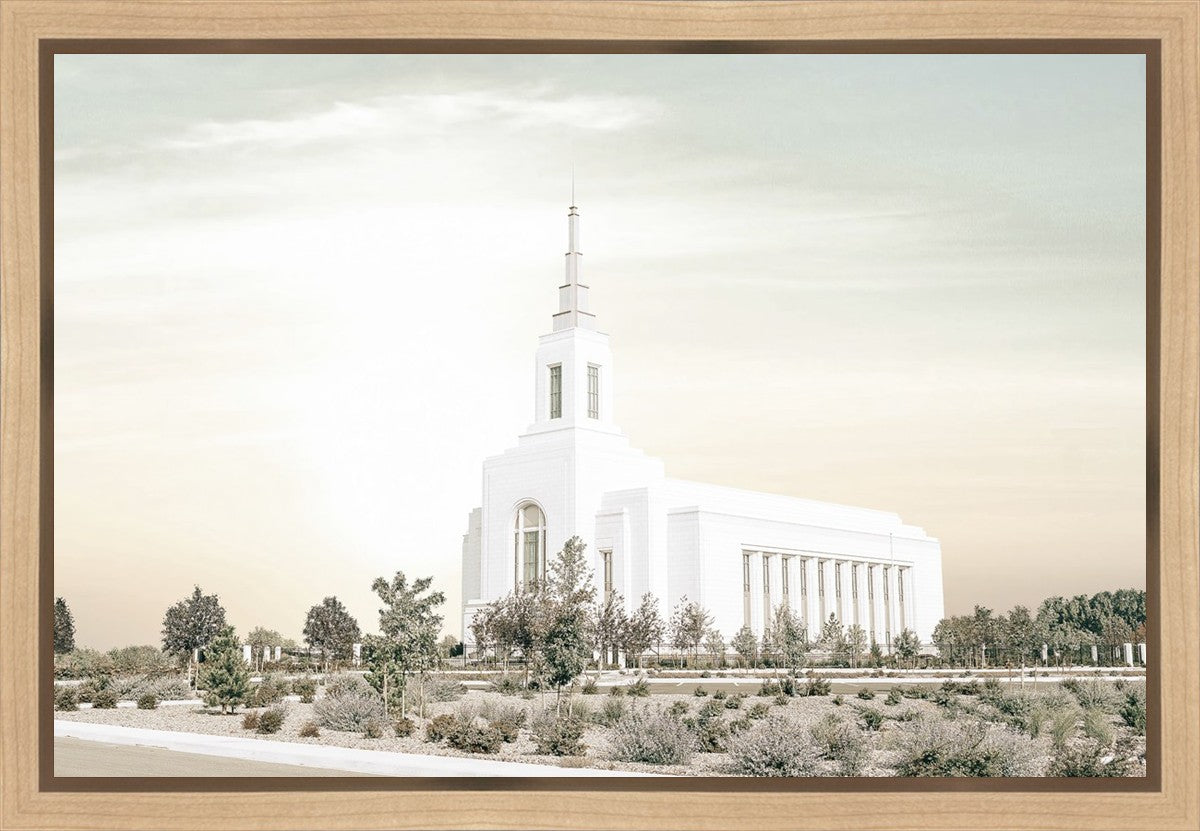 Burley Idaho Sacred Grounds Pastel