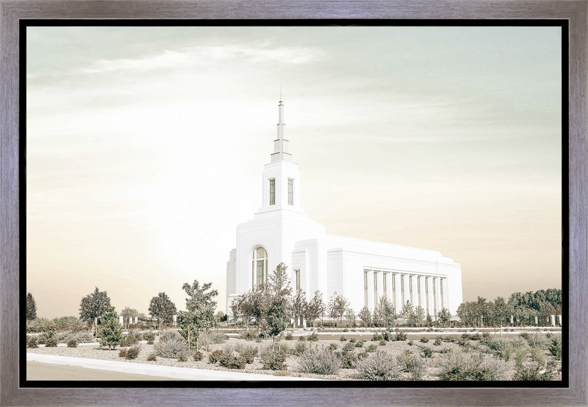 Burley Idaho Sacred Grounds Pastel