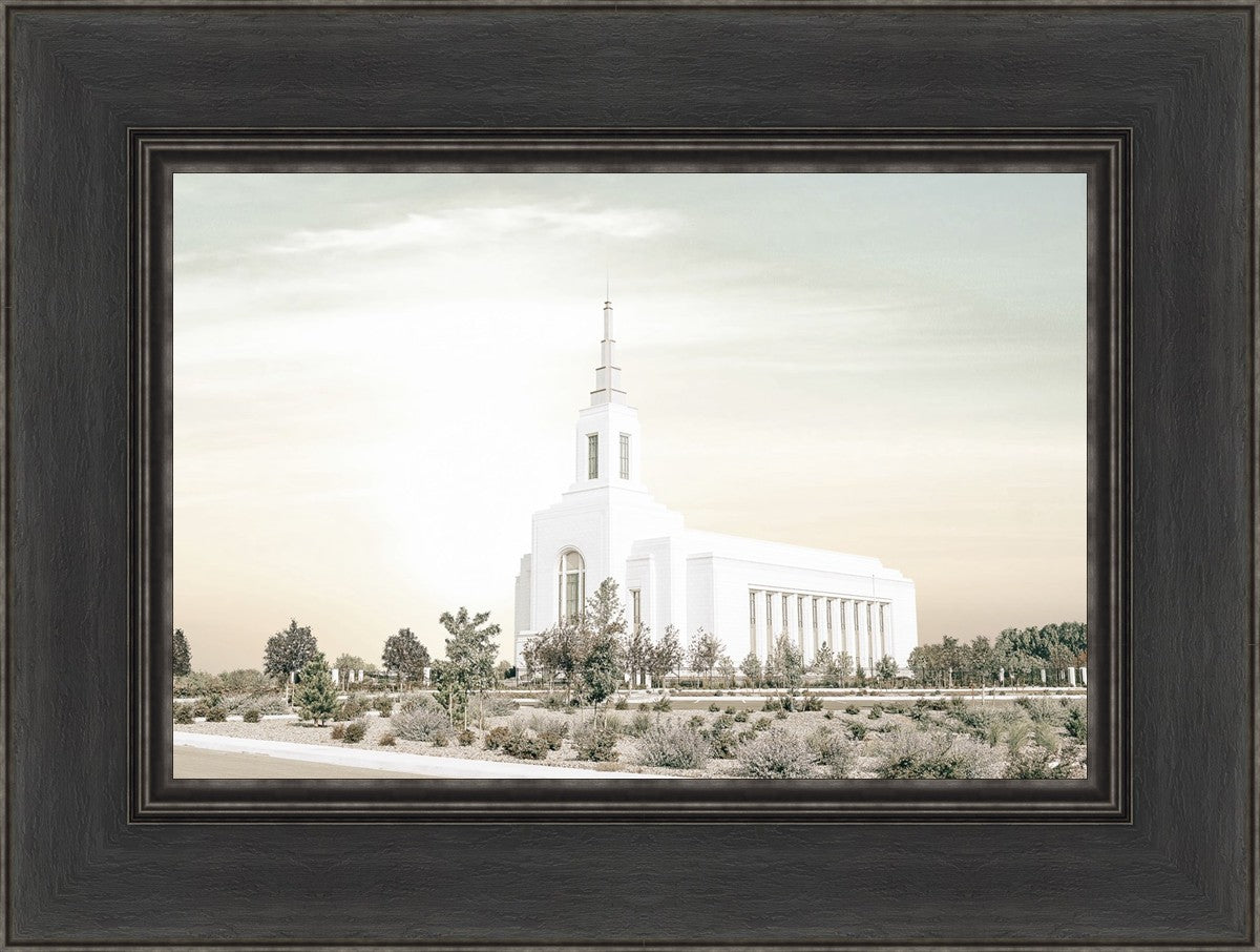 Burley Idaho Sacred Grounds Pastel