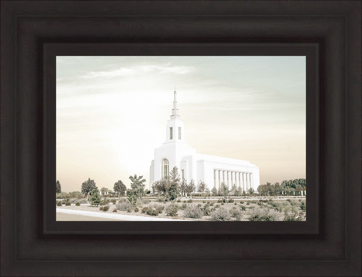 Burley Idaho Sacred Grounds Pastel