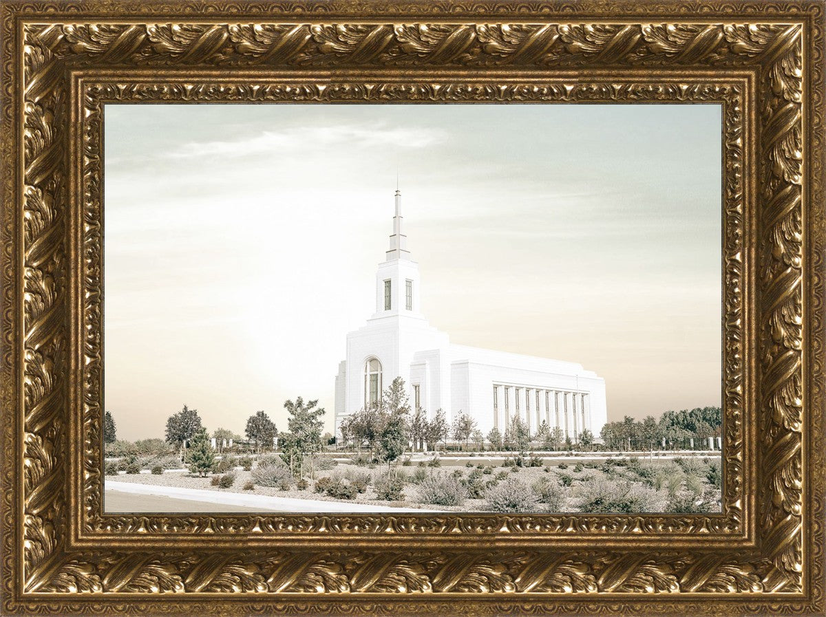 Burley Idaho Sacred Grounds Pastel