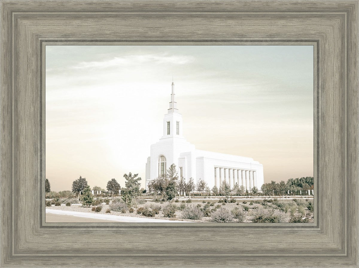 Burley Idaho Sacred Grounds Pastel