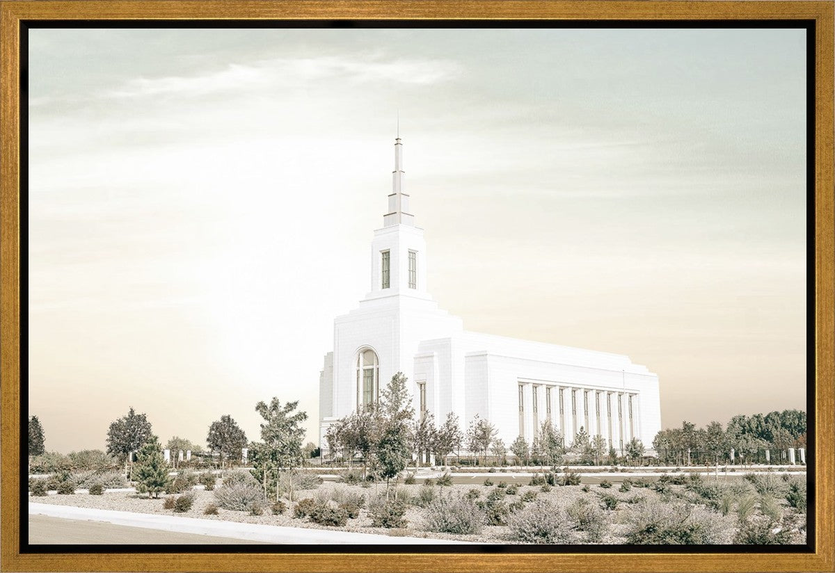 Burley Idaho Sacred Grounds Pastel