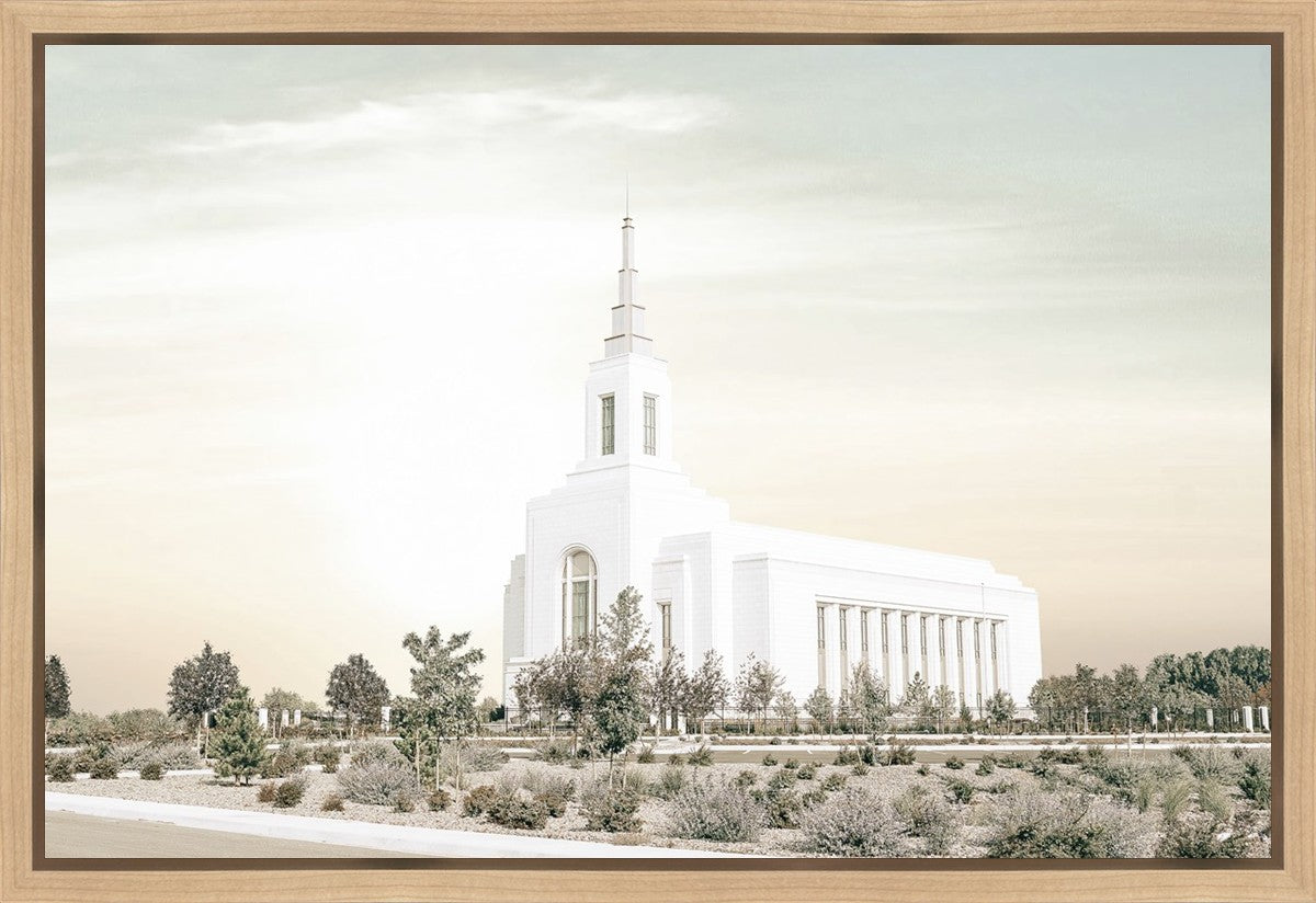 Burley Idaho Sacred Grounds Pastel