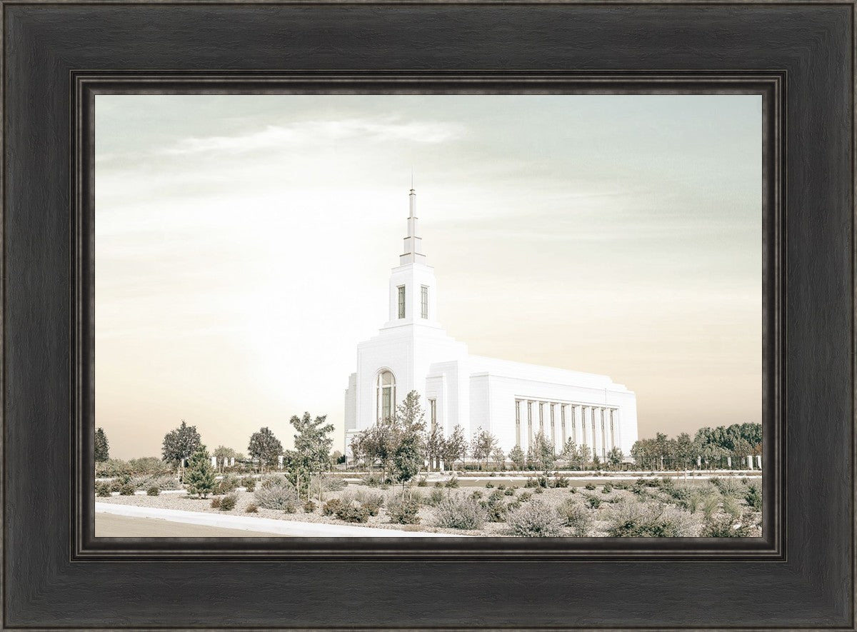 Burley Idaho Sacred Grounds Pastel