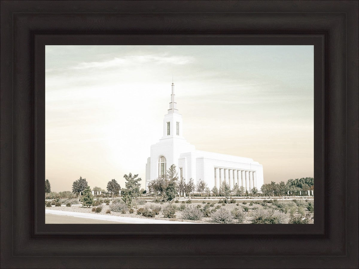 Burley Idaho Sacred Grounds Pastel