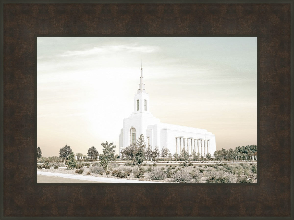 Burley Idaho Sacred Grounds Pastel