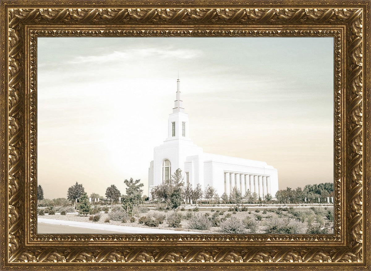 Burley Idaho Sacred Grounds Pastel