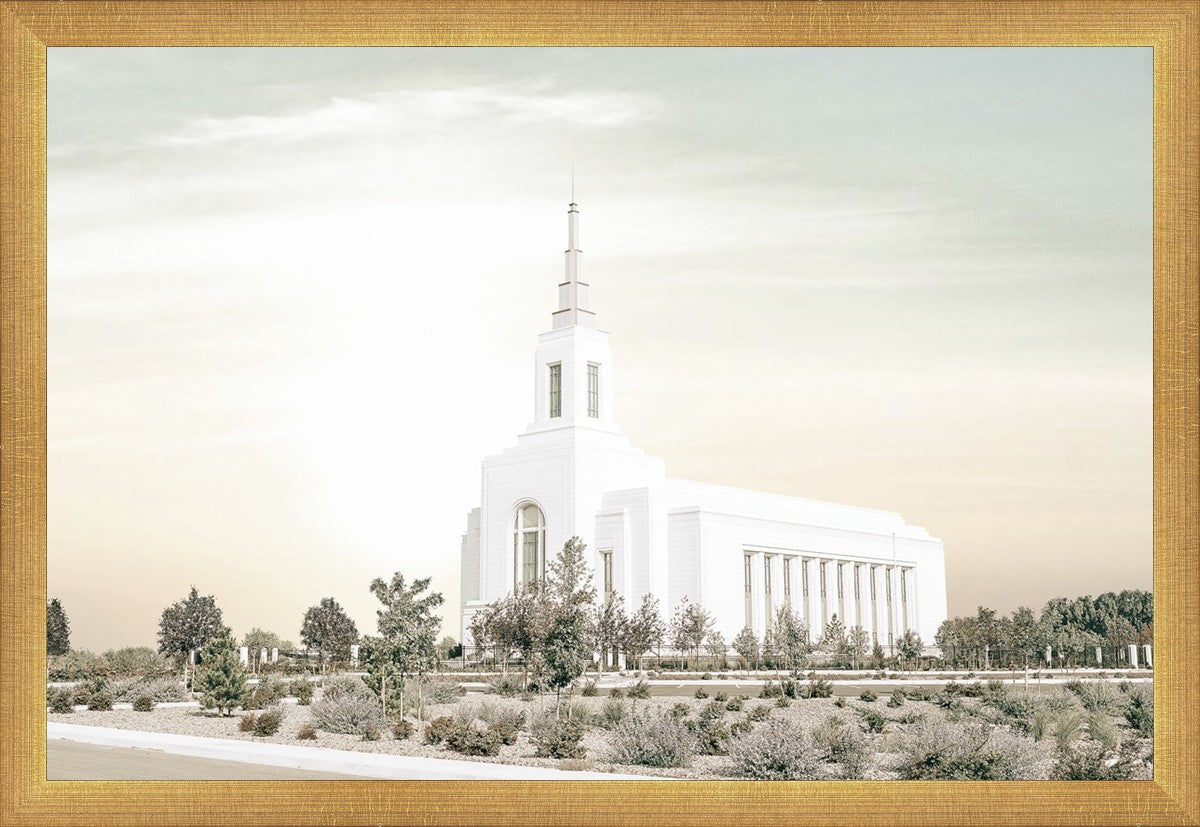 Burley Idaho Sacred Grounds Pastel