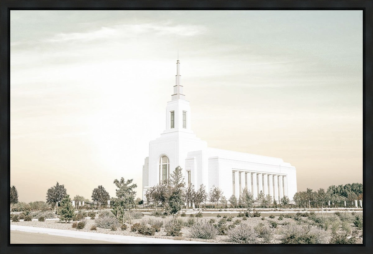 Burley Idaho Sacred Grounds Pastel