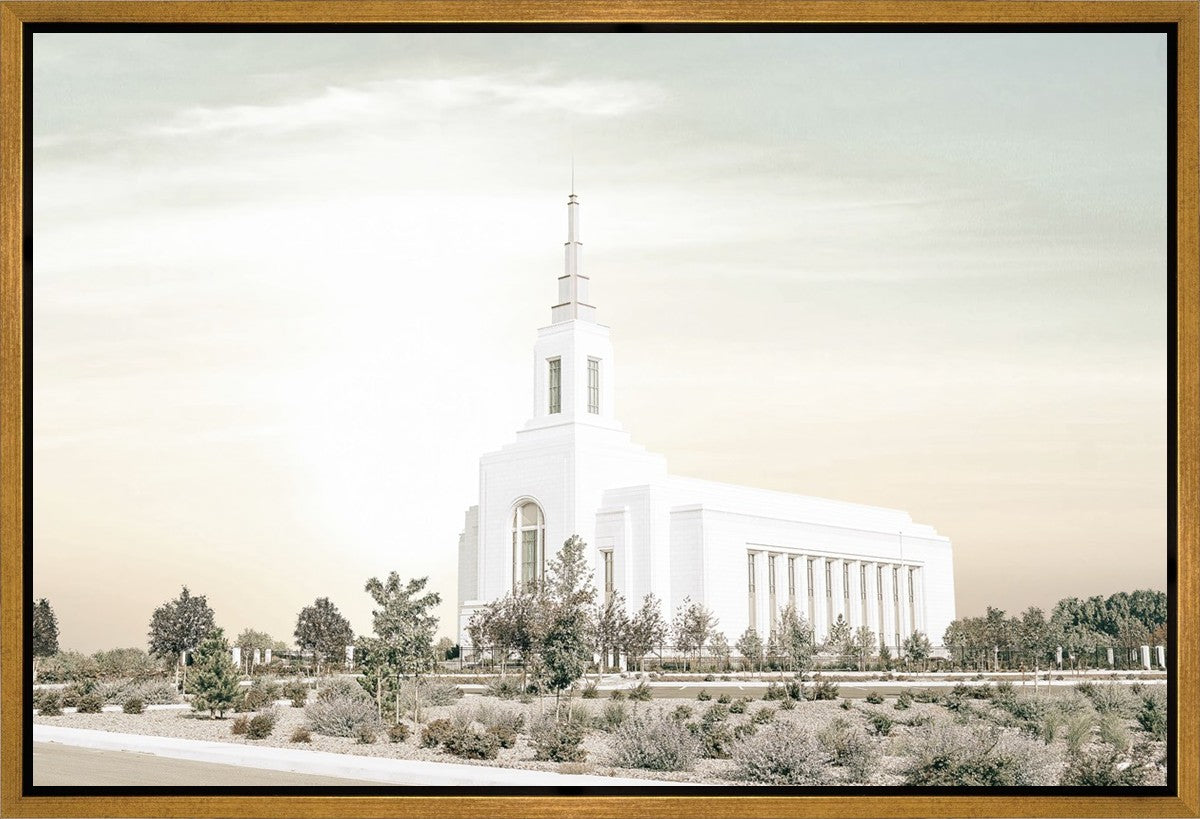 Burley Idaho Sacred Grounds Pastel